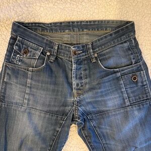 G-Star Raw Men's Slim Blue Denim Jeans Size 30 x 29 Pre-owned Retails $130